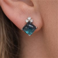 Orecchini Comete Donna in Oro Topazio ORB 594